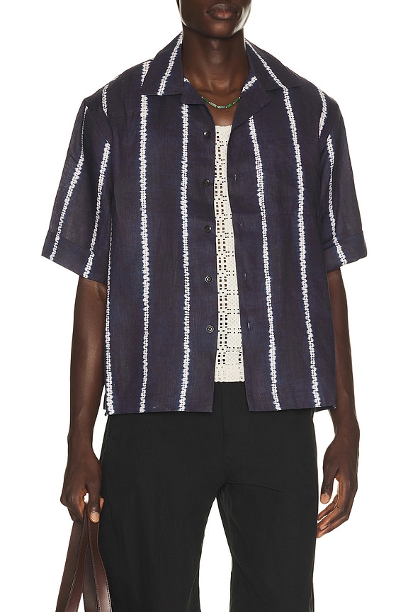 view 1 of 4 CAMISA SHIBORI in Navy