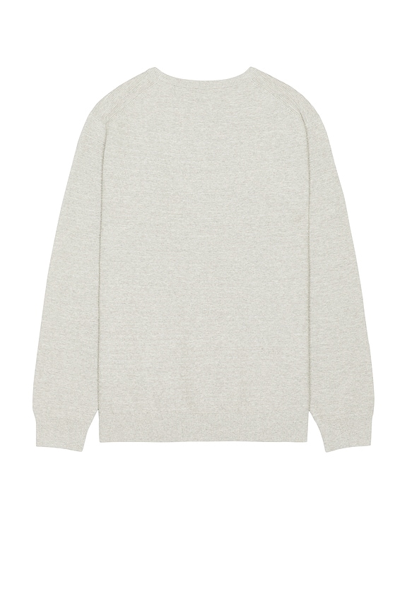 view 2 of 3 Links Crew Sweater in Light Heather Grey