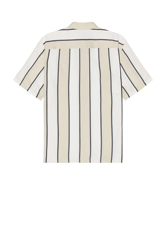 view 2 of 3 シャツ in Khaki Stripe