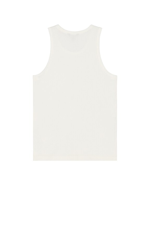 view 2 of 3 Ribbed Tank in White