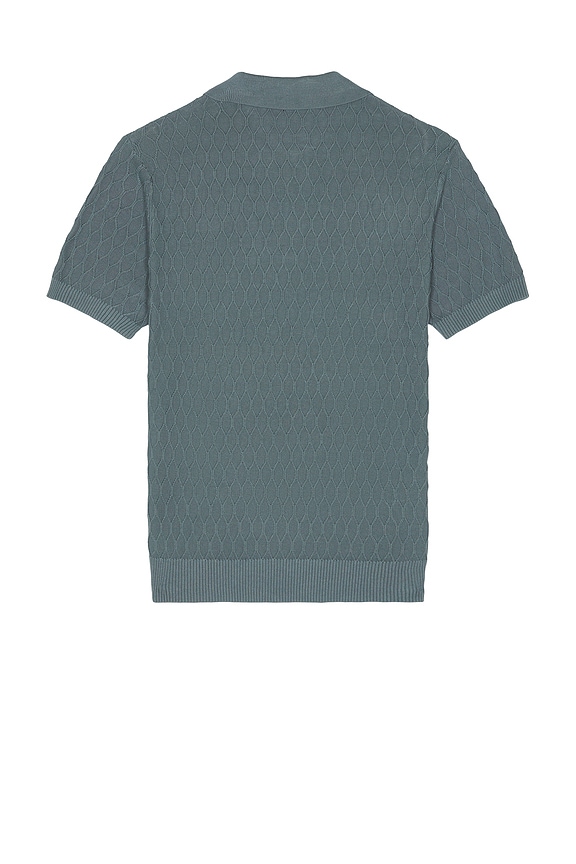 view 2 of 4 Diamond Polo in Goblin Blue