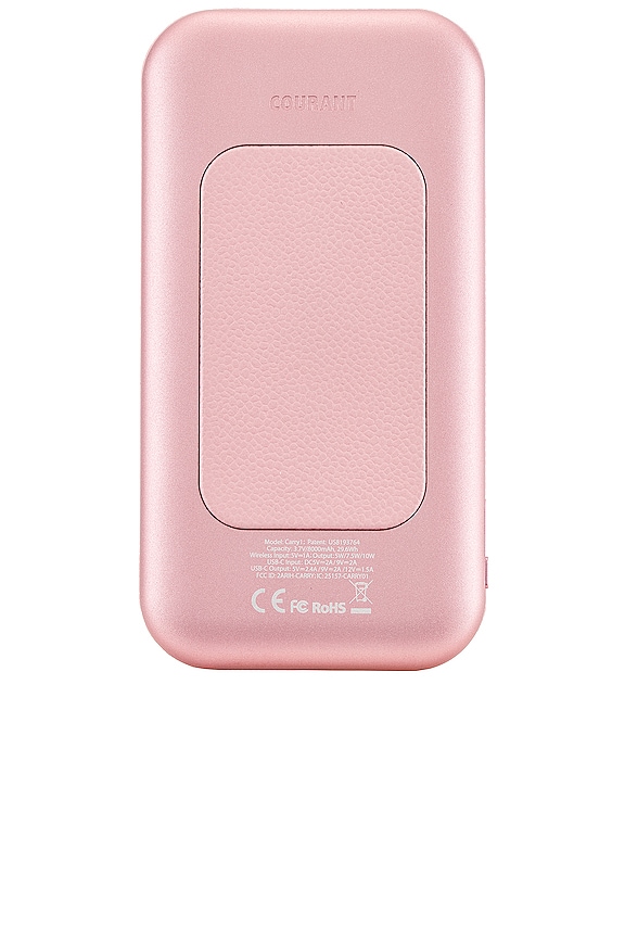 view 2 of 3 Carry:1 Portable Charger in Dusty Rose