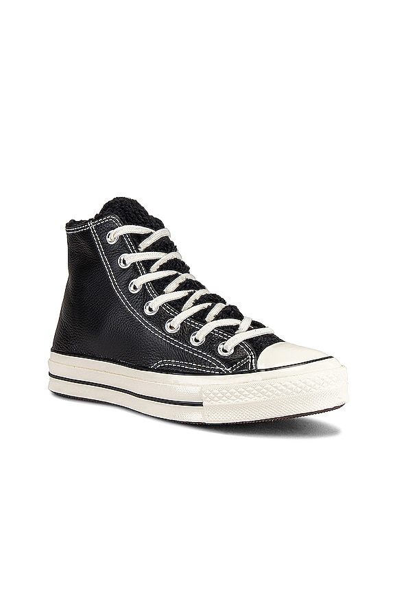 view 2 of 6 КРОССОВКИ CHUCK 70 SHERPA in Black & Egret