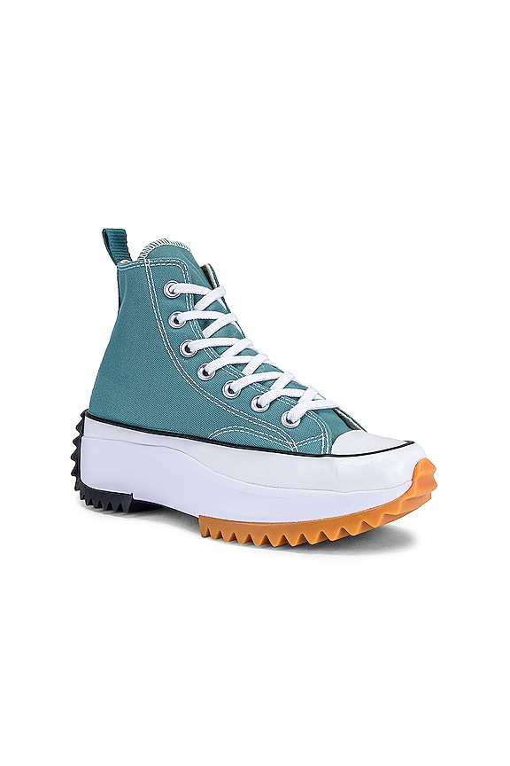 view 2 of 6 SNEAKERS RUN STAR HIKE in Jade Unity, Black, & White