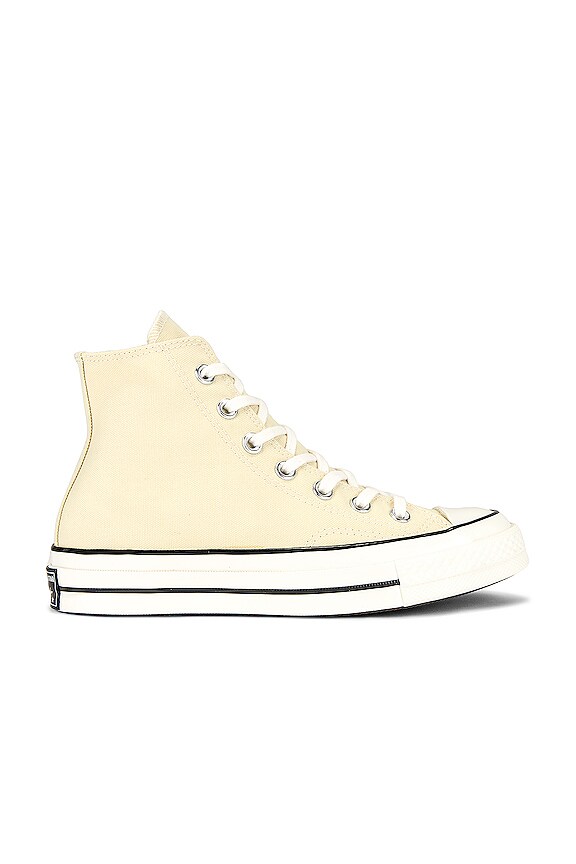 view 1 of 6 Chuck 70 No Waste Canvas Sneaker in Lemon Drop, Egret, & Black