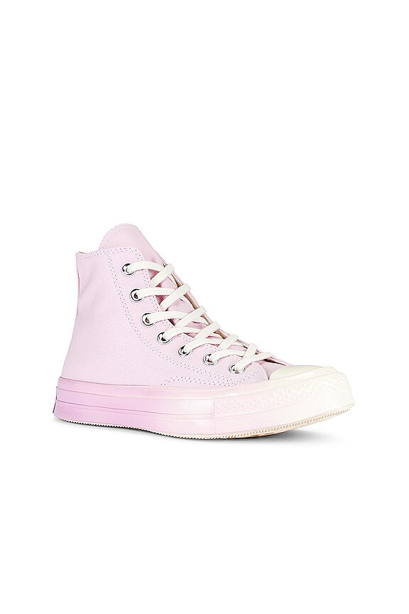 view 2 of 6 Chuck 70 Gradient Heat Sneaker in Pink Foam, Beyond Pink, & Egret