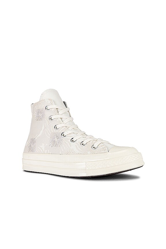 view 2 of 6 Chuck 70 Graphic Sneaker in Egret, Ghosted, & Pale Putty