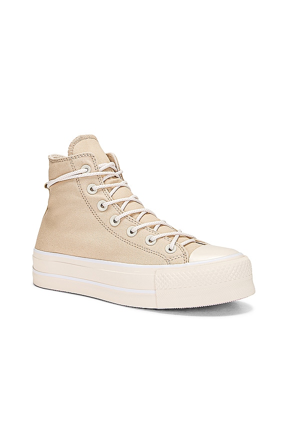 view 2 of 7 Chuck Taylor All Star Lift Sneaker in Oat Milk & Natural Ivory