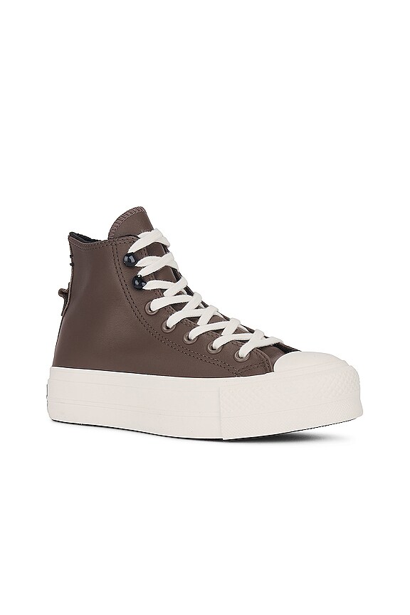 view 2 of 6 Chuck Taylor All Star Lift Sneaker in Engine Smoke, Egret, & Black