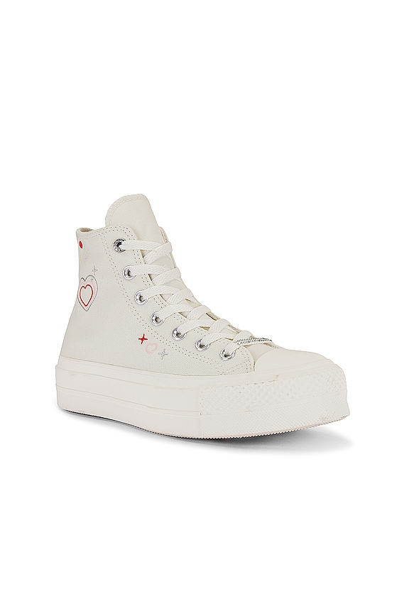 view 2 of 6 SNEAKERS ALL STAR LIFT in Converse Egret & Fever Dream