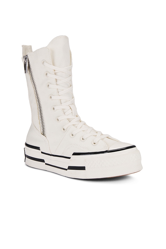 view 2 of 6 Chuck 70 Plus Xhi Sneaker in Egret, Egret , & Black