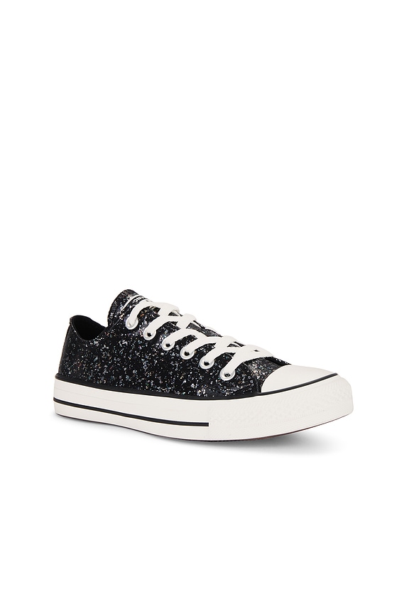 view 2 of 6 CHUCK TAYLOR ALL STAR GLITTER スニーカー in Black & Egret