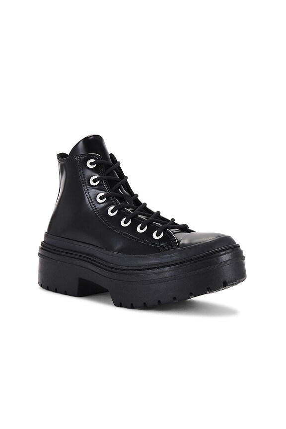 view 2 of 6 SNEAKERS CHUCK TAYLOR ALL STAR LUGGED HEEL in Black & Total Eclipse