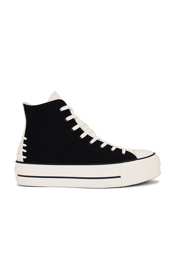 view 1 of 6 Chuck Taylor All Star Lift Sneaker in Black & Egret