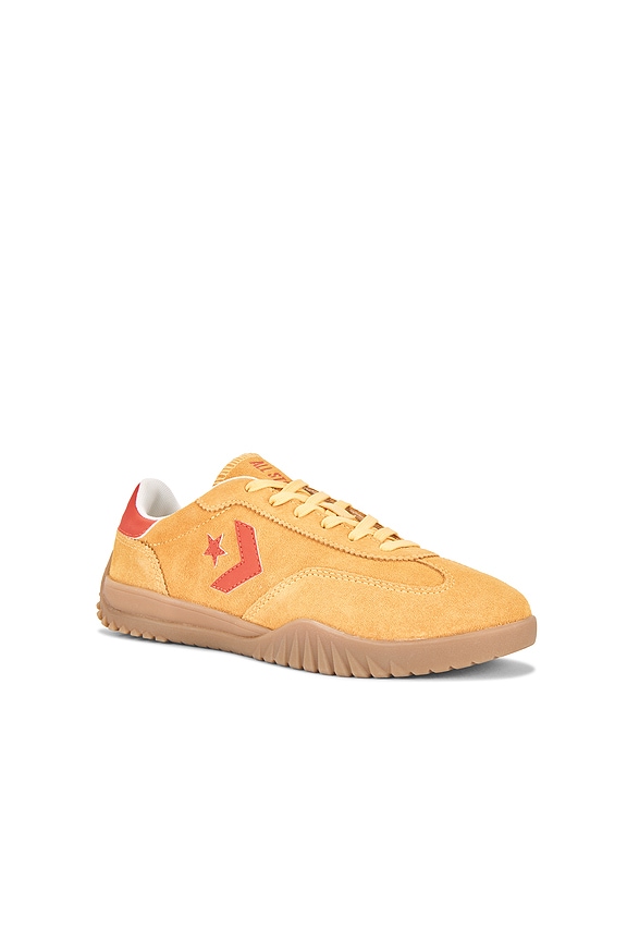 view 2 of 6 Run Star Trainer Suede Sneaker in Electrolights & Vermillion Red