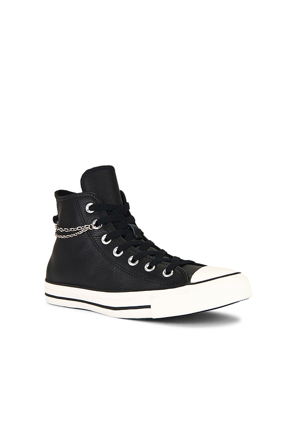 view 2 of 6 Chuck Taylor All Star Chains in Black, Silver & Egret