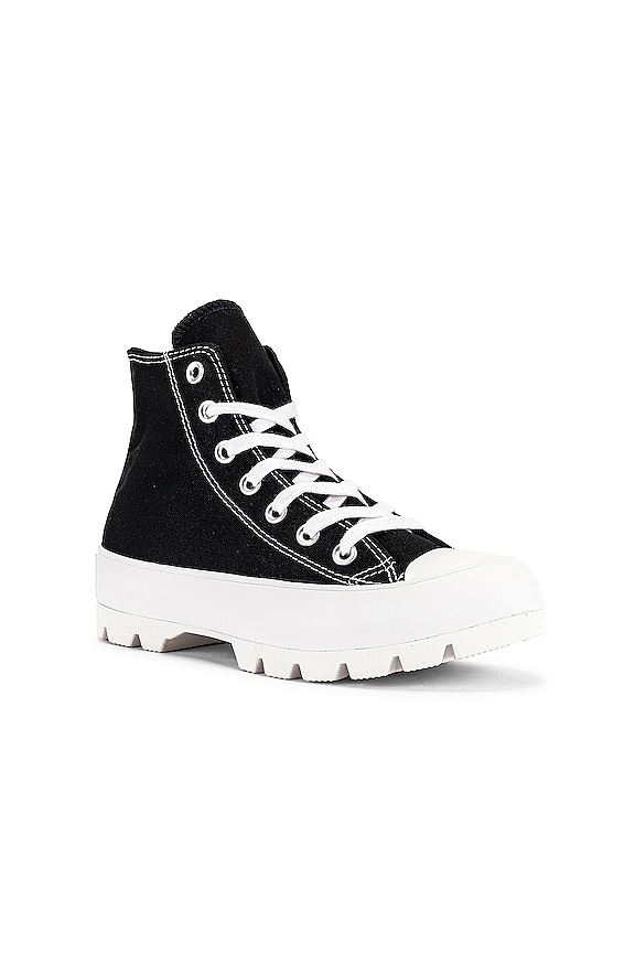 view 2 of 6 ZAPATILLA DEPORTIVA CHUCK TAYLOR ALL STAR LUGGED HI in Black & White