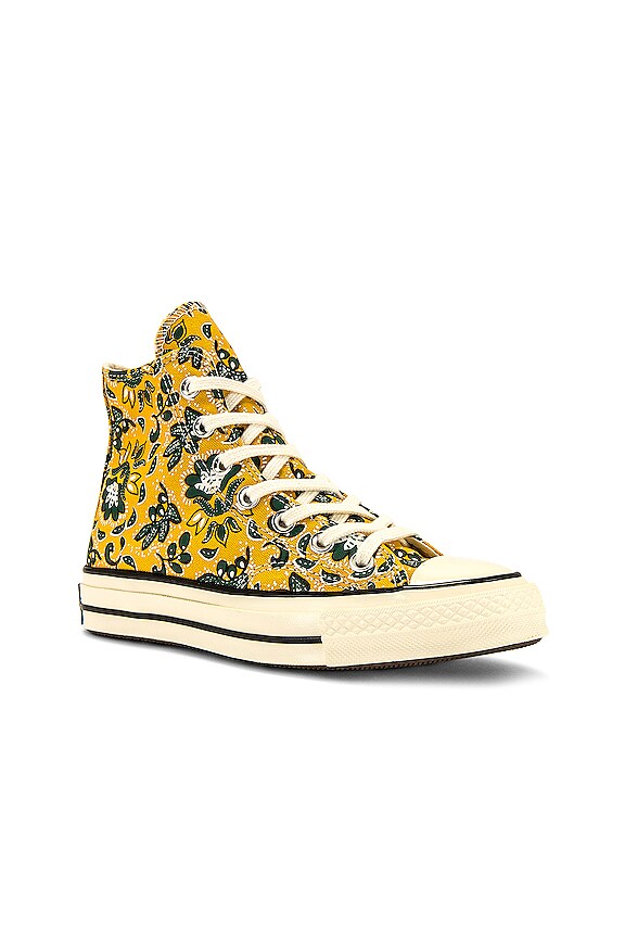 view 2 of 6 Chuck 70 Hi Sneaker in Gold Dart, Egret & Fire