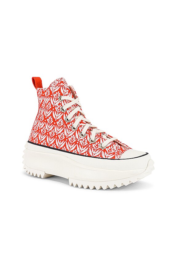 view 2 of 6 Run Star Hike Platform Hi Sneaker in Red