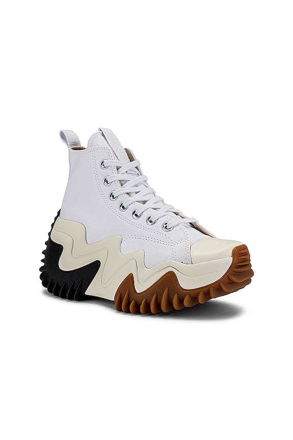 view 2 of 6 ZAPATILLA DEPORTIVA RUN STAR MOTION HI in White, Black, & Gum Honey
