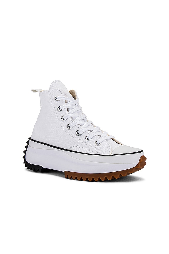view 2 of 6 SNEAKERS RUN STAR HIKE in White, Black, & Gum