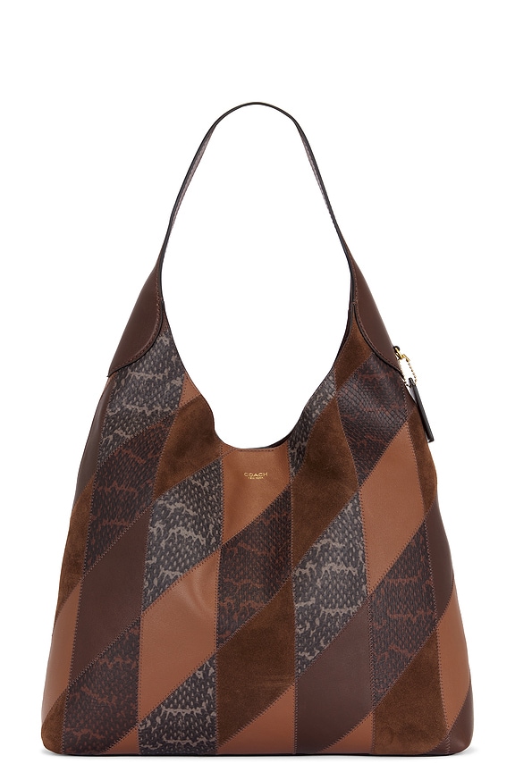 view 1 of 4 Patchwork Brooklyn 39 Shoulder Bag in Maple Multi