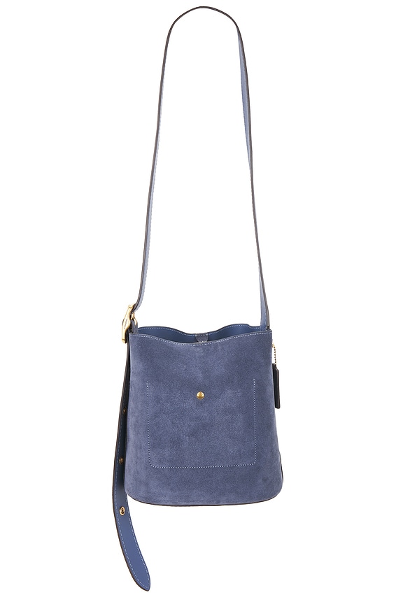view 2 of 4 Bleecker Bucket Bag 21 in Light Denim