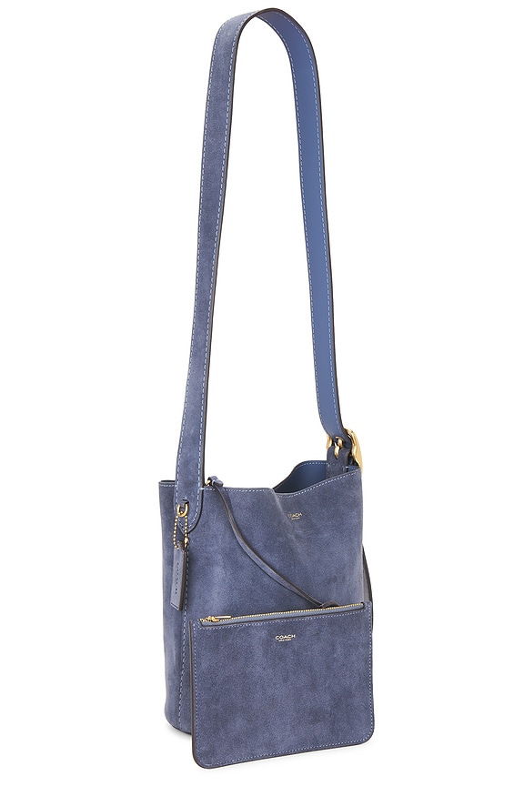 Coach BLEECKER BUCKET BAG バケットバッグ - Light Denim | REVOLVE