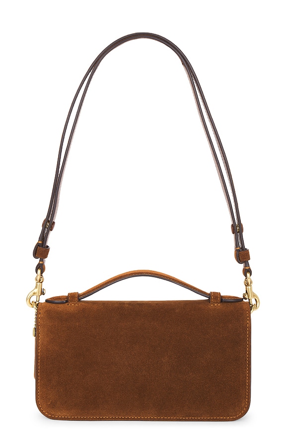 view 2 of 5 Elora Top Handle Crossbody Bag in Warm Brown