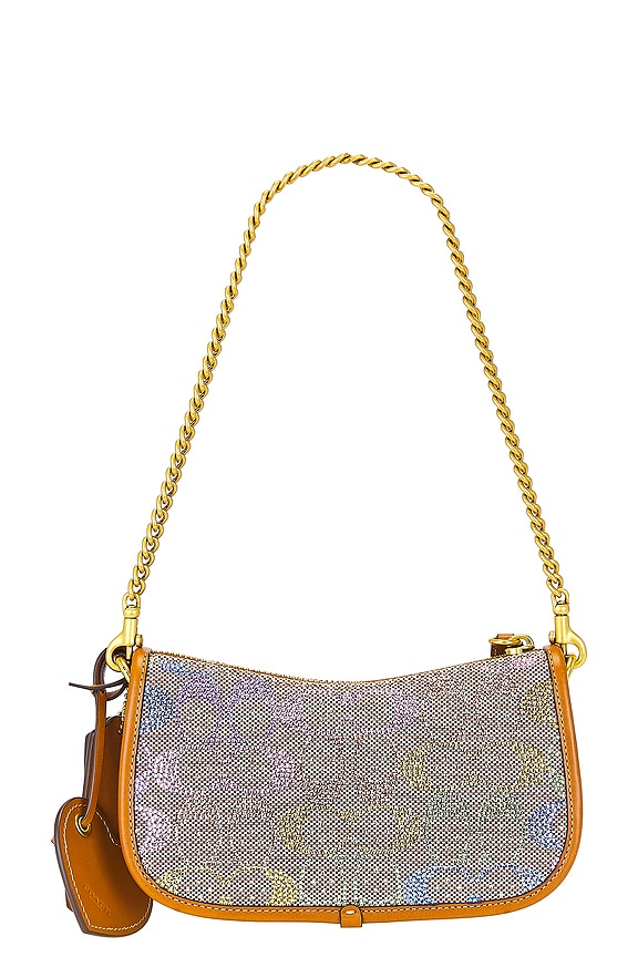view 2 of 4 The Coach Originals Signature Swinger Shoulder Bag 20 Rainbow in Rainbow