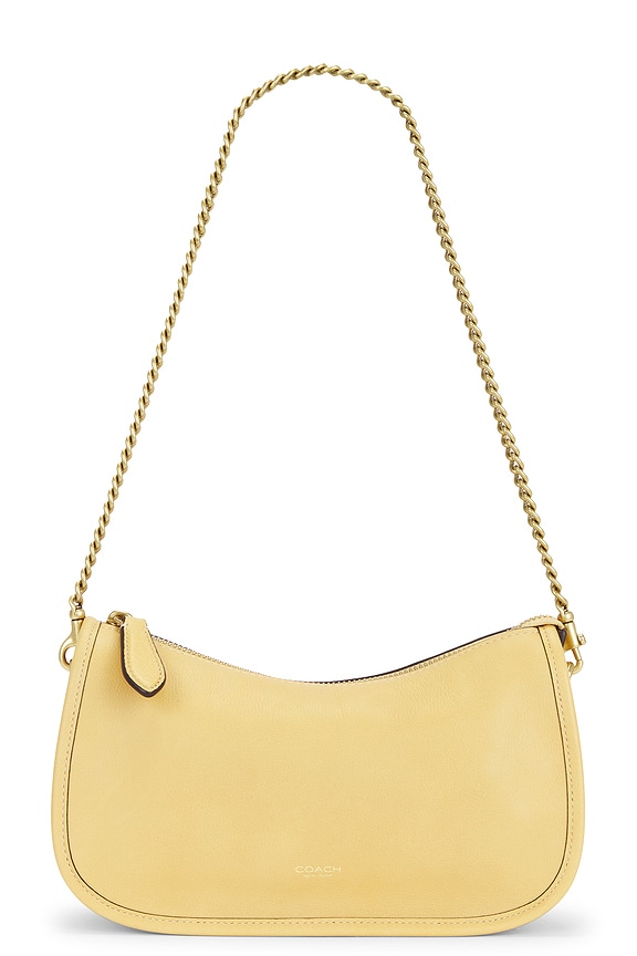 view 1 of 5 SAC PORTÉ ÉPAULE NATURAL GRAIN LEATHER WAVERLY in Vanilla