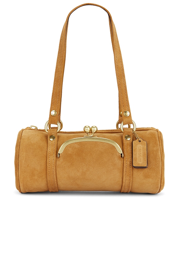 view 1 of 4 Originals Kisslock Barrel Bag 28 in Caramel