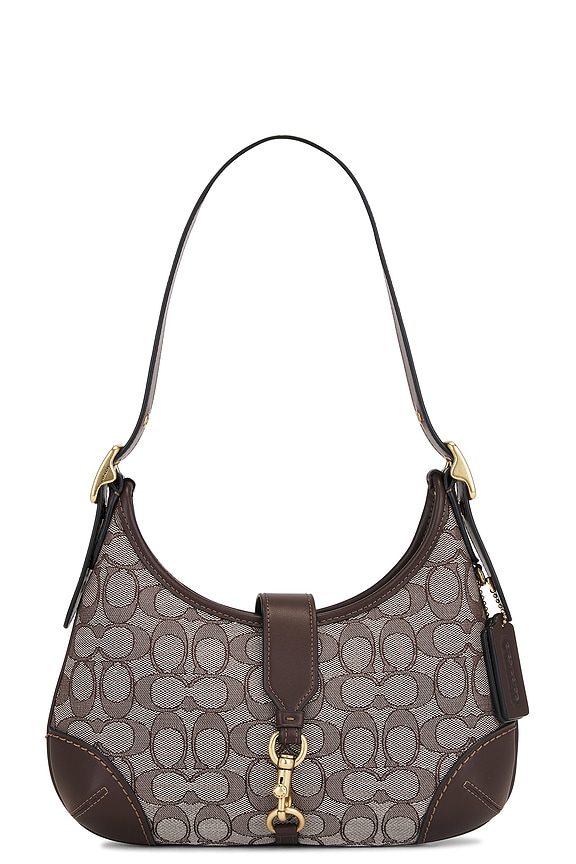 view 1 of 4 BOLSO HAMPTONS HOBO in Oak Maple