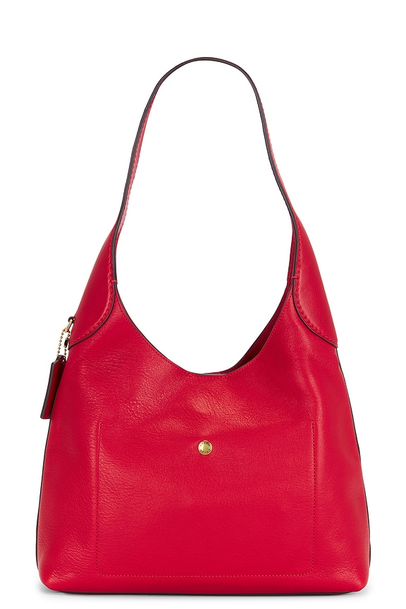 view 2 of 4 SAC PORTÉ ÉPAULE BROOKLYN SHOULDER BAG 28 in Scarlet