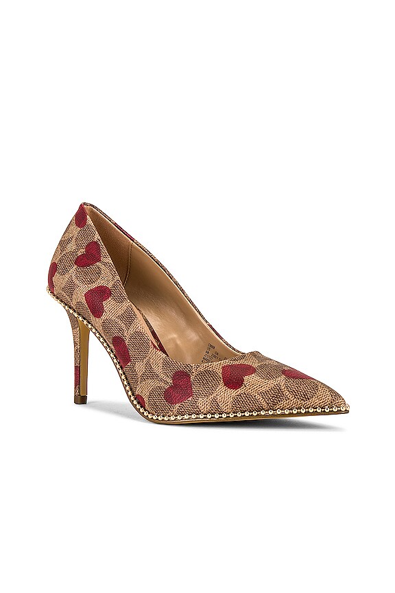 view 2 of 5 Waverly Pump in Electric Red