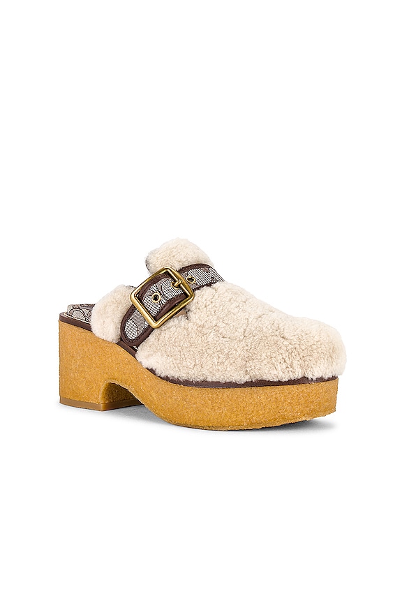 view 2 of 5 DYLAN 클로그 in Natural, Oak, & Maple