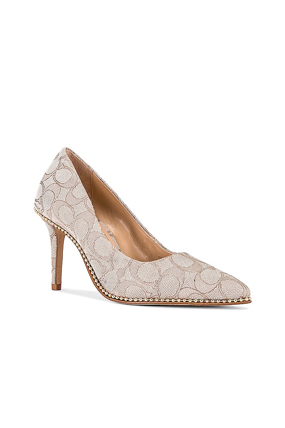 view 2 of 5 TACÓN WAVERLY in Stone & Chalk