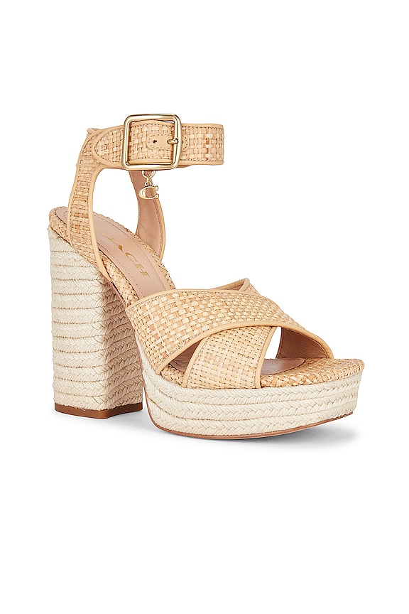 view 2 of 5 SANDALES NELLY in Natural