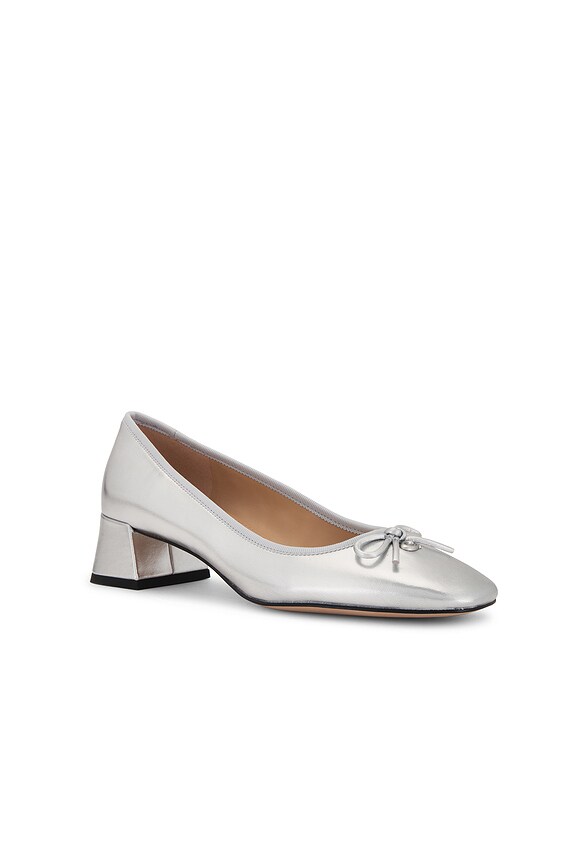 view 2 of 5 ТУФЛИ НА КАБЛУКЕ AVA in Silver