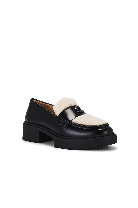 view 2 of 5 Leah Loafer in Black & Natural