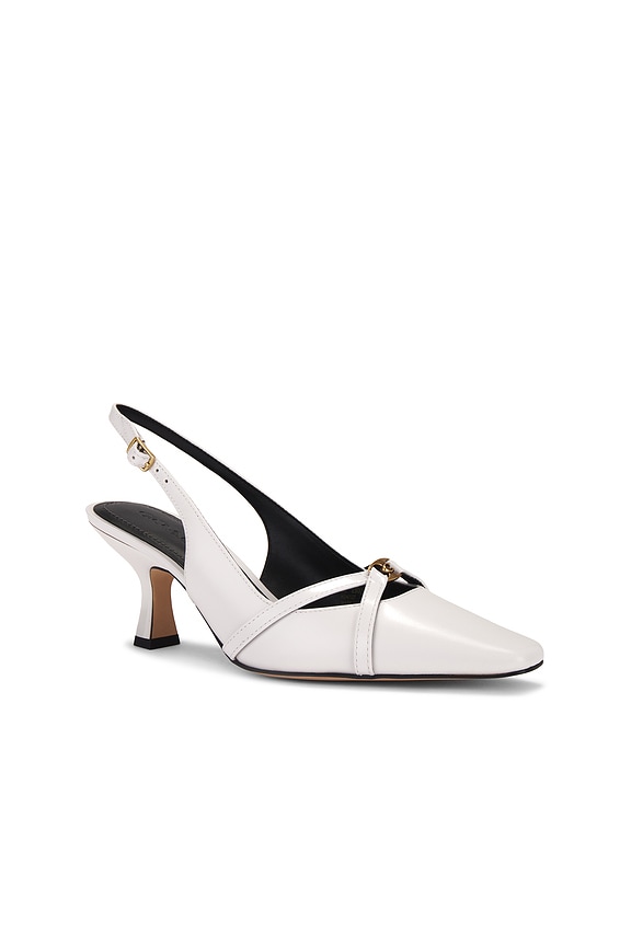 view 2 of 5 ESCARPINS AVEC BRIDE ARRIÈRE ROWYN in Optic White