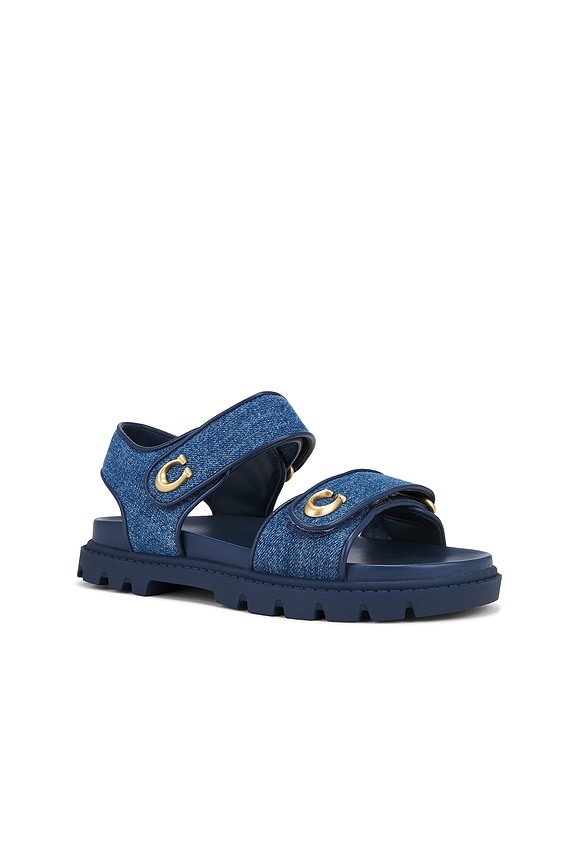 view 2 of 5 SANDALS 플랫 샌들 in Deep Blue