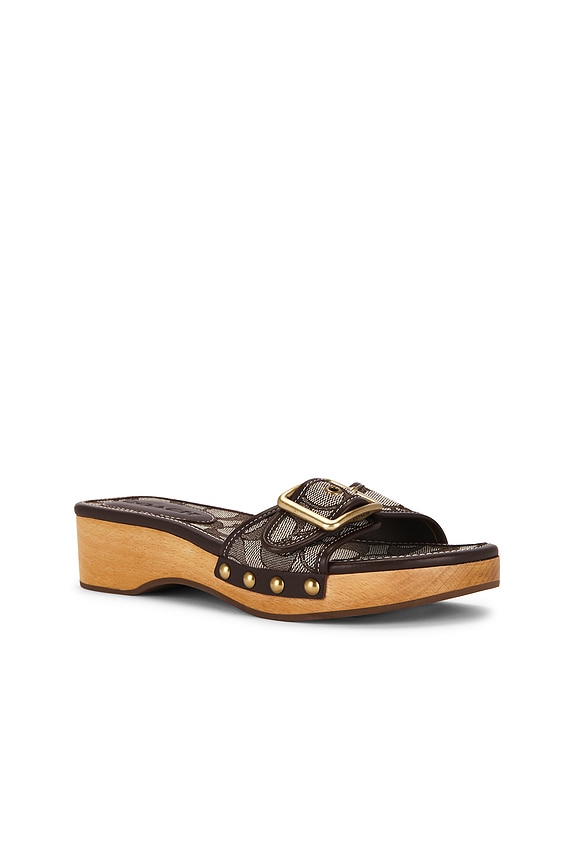 view 2 of 5 SANDALIA MARGOT WOODEN in Oak & Maple