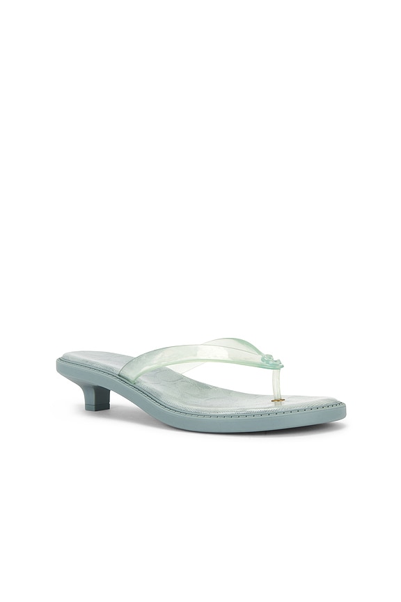 view 2 of 5 Jelly Flip Flop Sandal in Sea Mist