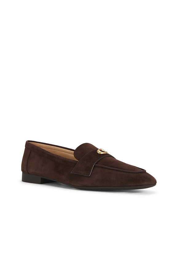 view 2 of 5 MOCASÍN SCULPTED C in Chocolate Suede