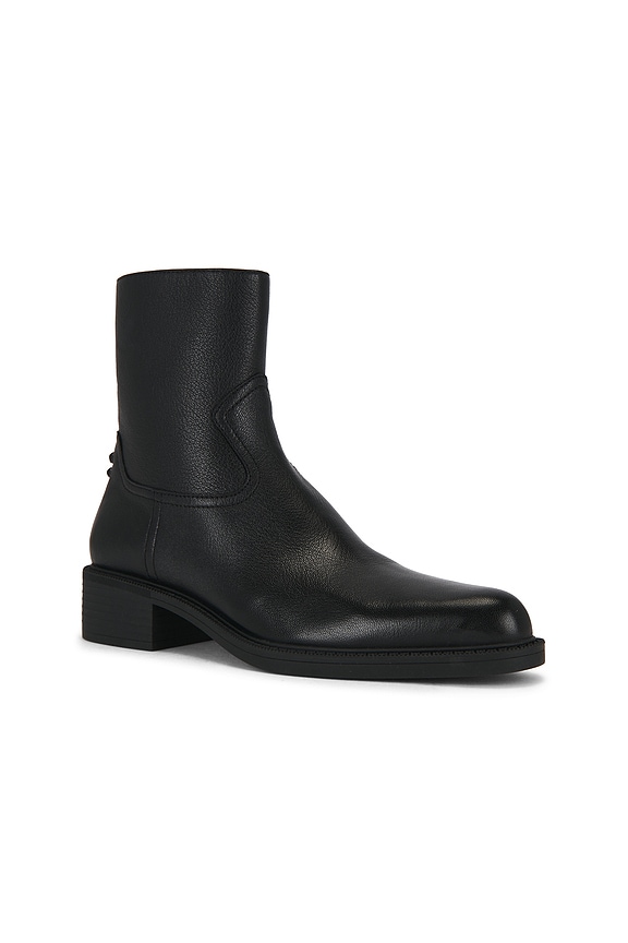 view 2 of 5 Sculpted C Pointed Toe Bootie in Black