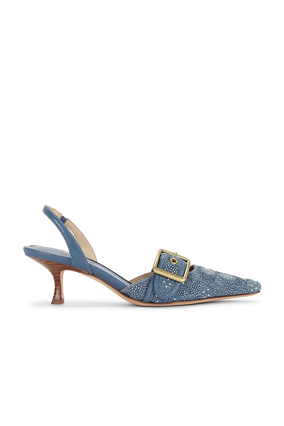 view 1 of 5 Margot Slingback Pump in Denim