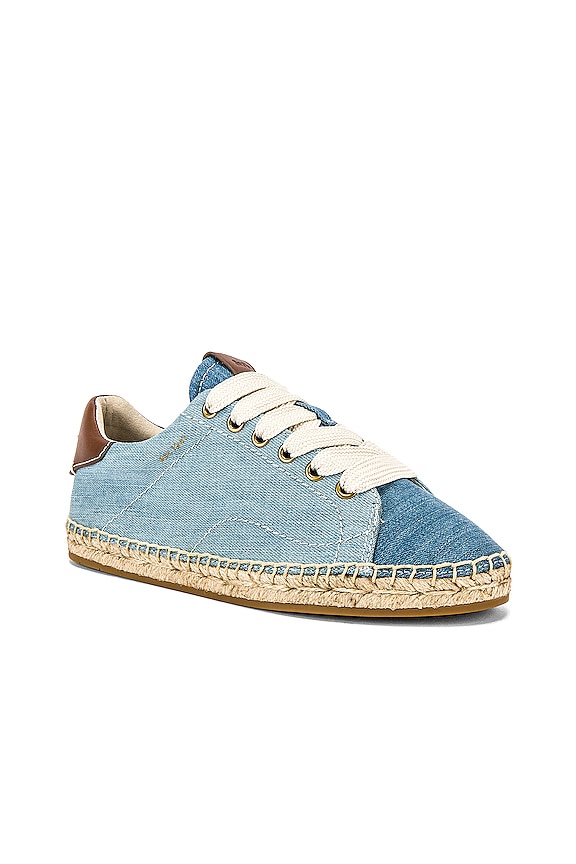 view 2 of 6 C101 Low Top Espadrille in Denim & Dark Denim