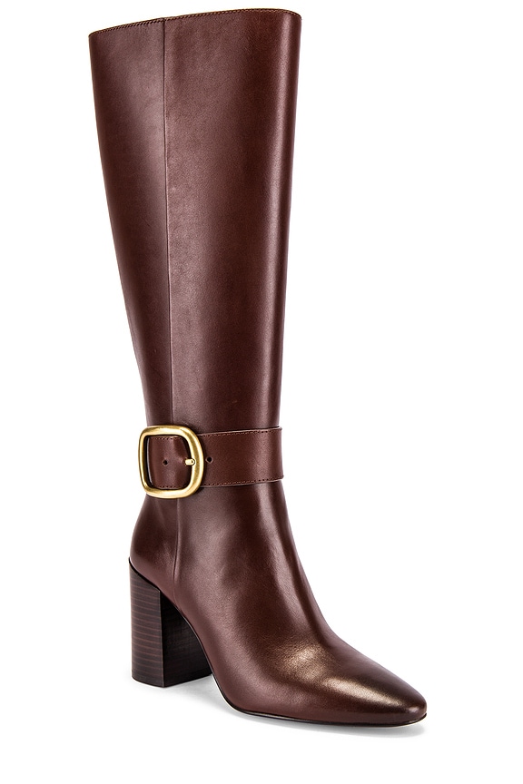 view 2 of 5 Evelyn Buckle Boot in Walnut