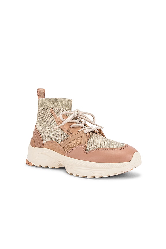 view 2 of 6 C245 High Top Runner Sneaker in Pale Blush
